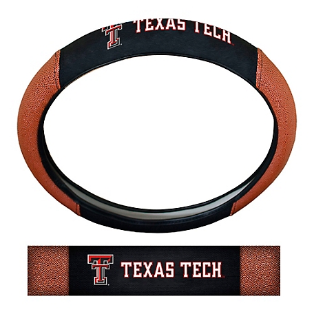 Fanmats Texas Tech Red Raiders Sports Grip Steering Wheel Cover