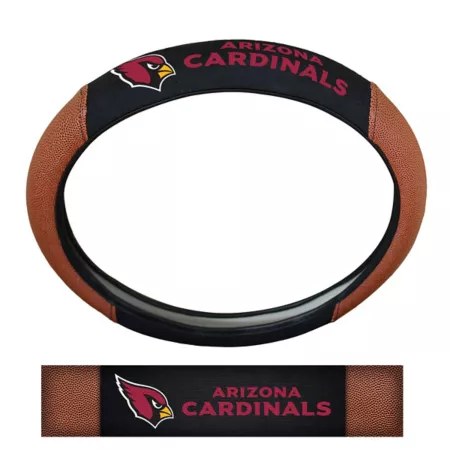 Fanmats Arizona Cardinals Sports Grip Steering Wheel Cover Steering Wheel Covers