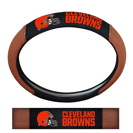 Fanmats Cleveland Browns Sports Grip Steering Wheel Cover
