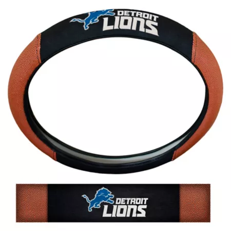 Fanmats Detroit Lions Sports Grip Steering Wheel Cover Steering Wheel Covers