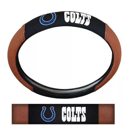 Fanmats Indianapolis Colts Sports Grip Steering Wheel Cover Steering Wheel Covers