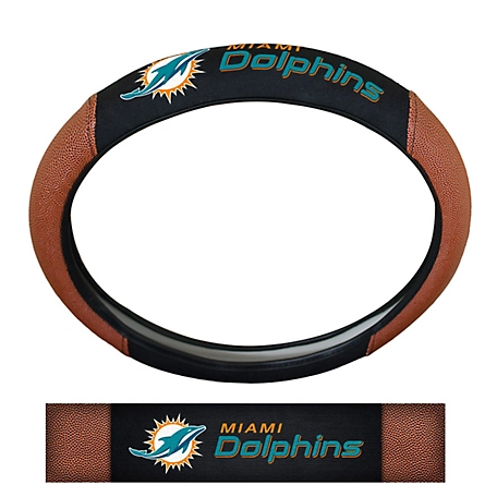 Fanmats Miami Dolphins Sports Grip Steering Wheel Cover