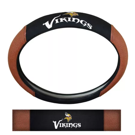 Fanmats Minnesota Vikings Sport Grip Steering Wheel Cover Steering Wheel Covers