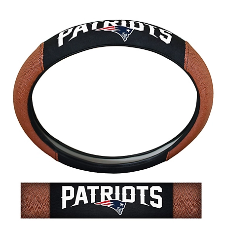 Fanmats New England Patriots Sports Grip Steering Wheel Cover