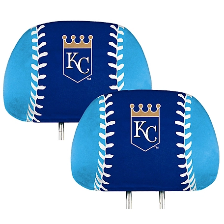Fanmats Kansas City Royals Printed Headrest Covers, 2-Pack