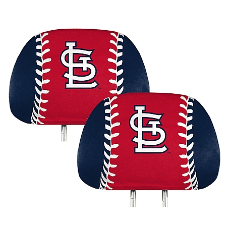 Fanmats St. Louis Cardinals Printed Headrest Covers, 2-Pack