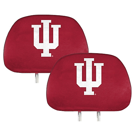 Fanmats Indiana Hoosiers Printed Headrest Covers, 2-Pack