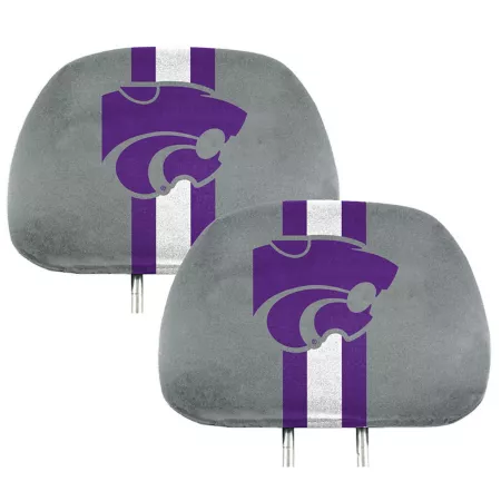 Fanmats Kansas State Wildcats Printed Headrest Covers 2-Pack Seat Covers