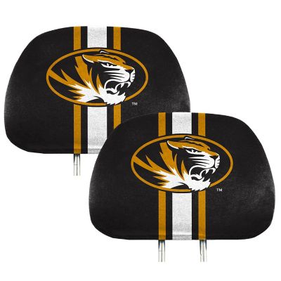 Fanmats Missouri Tigers Printed Headrest Covers, 2-Pack