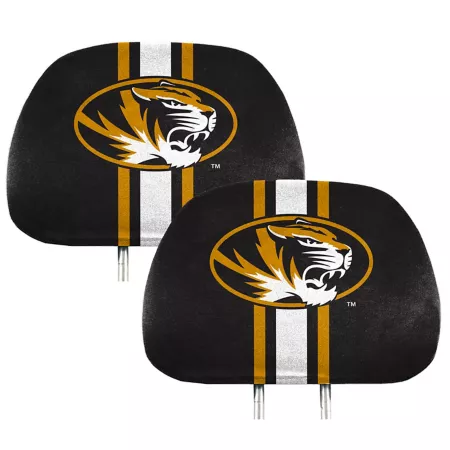 Fanmats Missouri Tigers Printed Headrest Covers 2-Pack Seat Covers