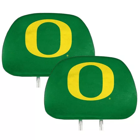 Fanmats Oregon Ducks Printed Headrest Covers 2-Pack Seat Covers