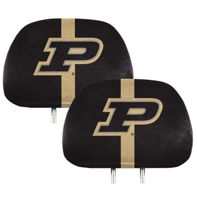 Fanmats Purdue Boilermakers Printed Headrest Covers, 2-Pack
