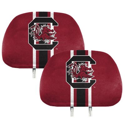 Fanmats South Carolina Gamecocks Printed Headrest Covers, 2-Pack