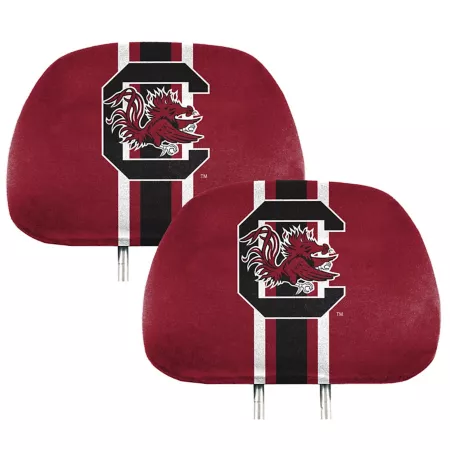 Fanmats South Carolina Gamecocks Printed Headrest Covers 2-Pack Seat Covers