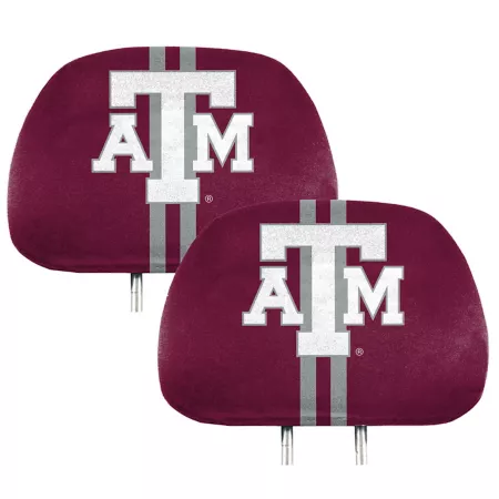 Fanmats Texas A&M Aggies Printed Headrest Covers 2-Pack Seat Covers