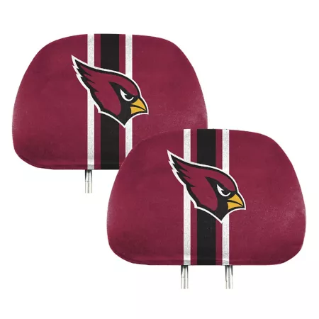 Fanmats Arizona Cardinals Printed Headrest Covers 2-Pack Seat Covers