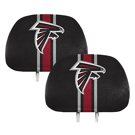 Fanmats Atlanta Falcons Printed Headrest Covers, 2-Pack