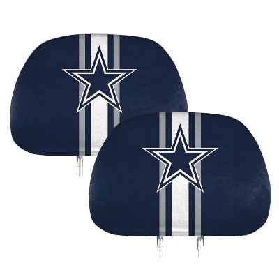 Fanmats Dallas Cowboys Printed Headrest Covers, 2-Pack