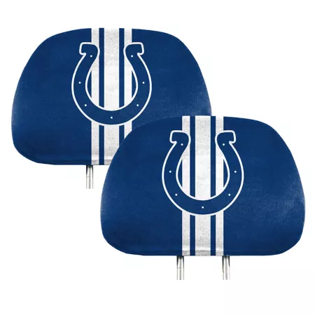 Fanmats Indianapolis Colts Printed Headrest Covers 2-Pack Seat Covers