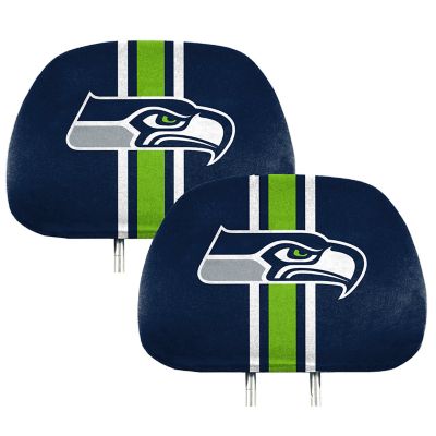 Fanmats Seattle Seahawks Printed Headrest Covers, 2-Pack