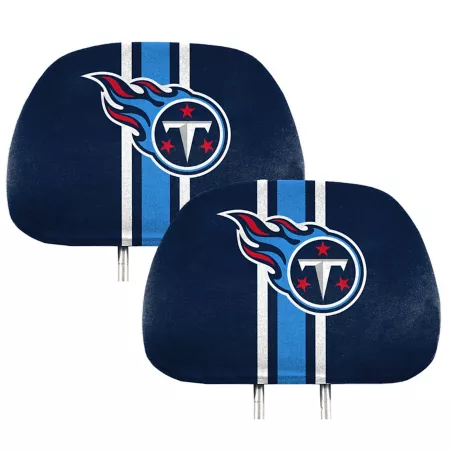 Fanmats Tennessee Titans Printed Headrest Covers 2-Pack Seat Covers