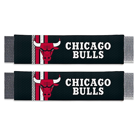 Fanmats Chicago Bulls Rally Seatbelt Pad Set, 2-Pack