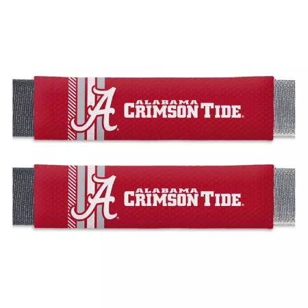 Fanmats Alabama Crimson Tide Rally Seat Belt Pads 2 Pack Seat Covers