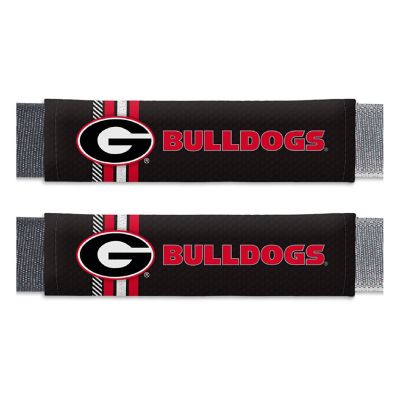 Fanmats Georgia Bulldogs Rally Seatbelt Pad Set, 2-Pack