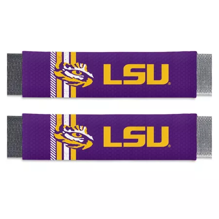 Fanmats LSU Tigers Rally Seat Belt Pad Set 2-Pack Seat Covers