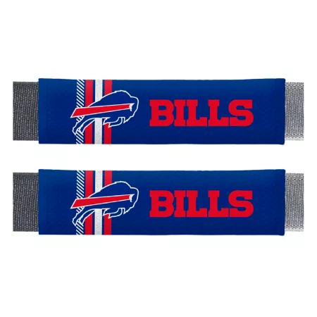 Fanmats Buffalo Bills Rally Seat Belt Pad Set 2-Pack Seat Covers