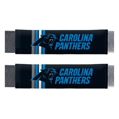 Fanmats Carolina Panthers Rally Seatbelt Pad Set, 2-Pack