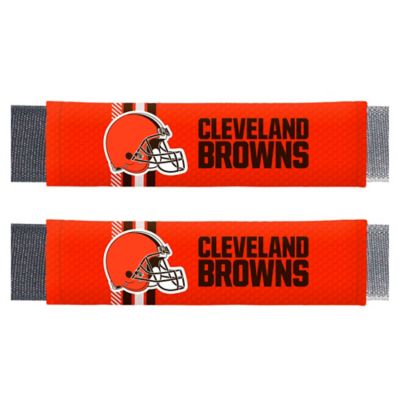Fanmats Cleveland Browns Rally Seatbelt Pad Set, 2-Pack