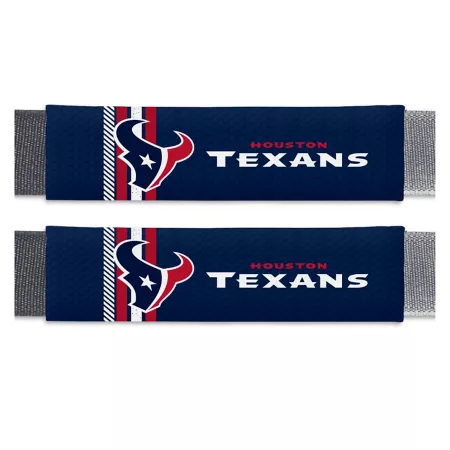 Fanmats Houston Texans Rally Seat Belt Pads (2 Pack) Seat Covers