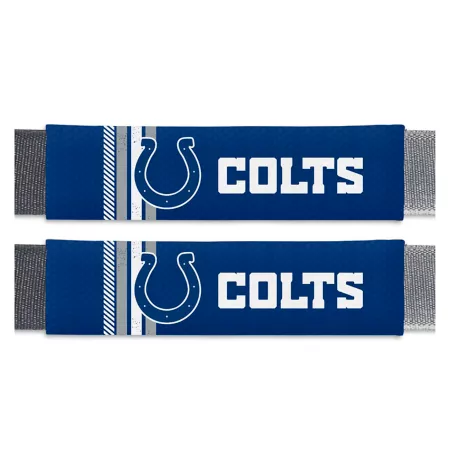 Fanmats Indianapolis Colts Rally Seat Belt Pad Set 2-Pack Seat Covers