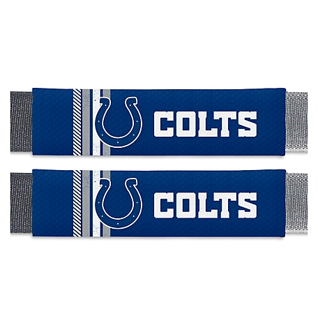 Fanmats Indianapolis Colts Rally Seatbelt Pad Set, 2-Pack