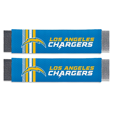 Fanmats Los Angeles Chargers Rally Seatbelt Pad Set, 2-Pack