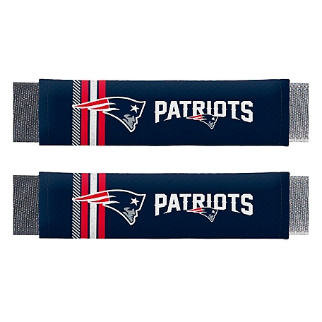 Fanmats New England Patriots Rally Seatbelt Pad Set, 2-Pack