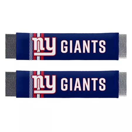 Fanmats New York Giants Rally Seat Belt Pad Set 2-Pack Seat Covers