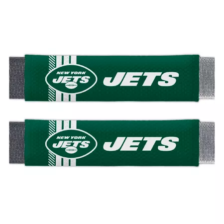 Fanmats New York Jets Rally Seat Belt Pad Set 2-Pack Seat Covers