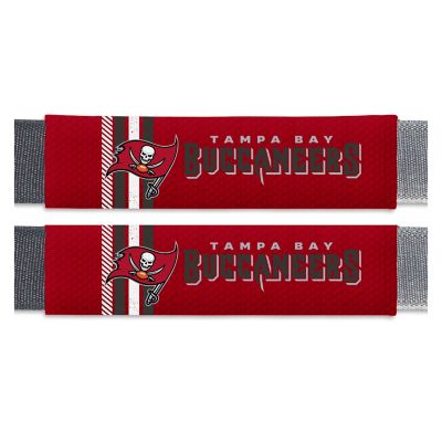 Fanmats Tampa Bay Buccaneers Rally Seatbelt Pad Set, 2-Pack