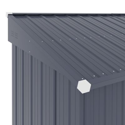 Image showing 8 th Veikous 4 x 6ft. Outdoor Garden Storage Shed with Lean-To Roof for Backyard