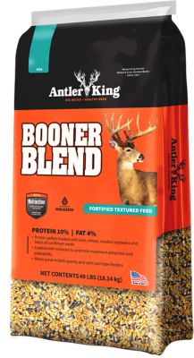 Antler King Booner Blend Protein Deer Feed, 40 lb. Bag