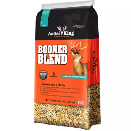 Antler King Booner Blend Protein Deer Feed 40 lb bag Game Feed