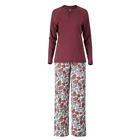 Blue Mountain Women's Long-Sleeve Pajama Set