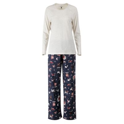 Blue Mountain Women's Long-Sleeve Pajama Set, 2 pc.