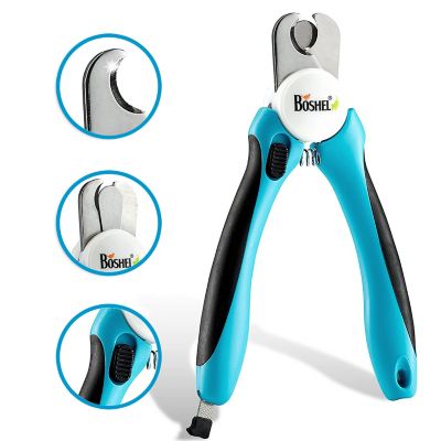 Image showing  Dog Nail Clipper and Trimmer with Safety Guard to Avoid Over-Cutting Nails and Free Nail File, Razor Sharp Blades