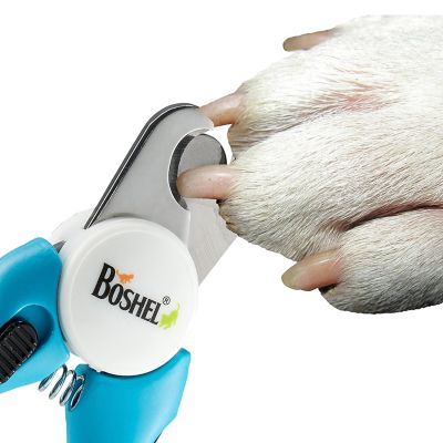 Image showing  Dog Nail Clipper and Trimmer with Safety Guard to Avoid Over-Cutting Nails and Free Nail File, Razor Sharp Blades
