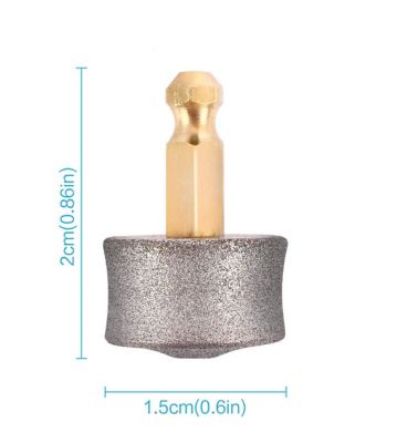 Image showing  Dog Nail Grinder Replacement Head - 2 Pack Professional Dog Claw Smoothing Grinder Bits