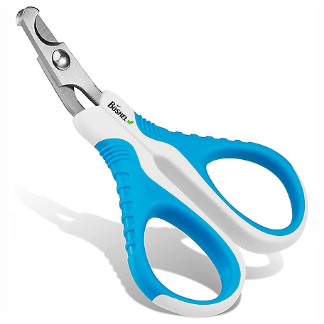 Boshel Cat Nail Clippers - Razor-Sharp, Angled & Safe Cat Nail Trimmers - Comfy Ergonomic Non-Slip Handle Pet Nail Clippers