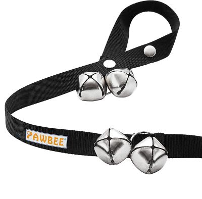 Image showing  Adjustable Dog Bells for Door Potty Training, 7 Extra-Loud Jingles, 2-Pack